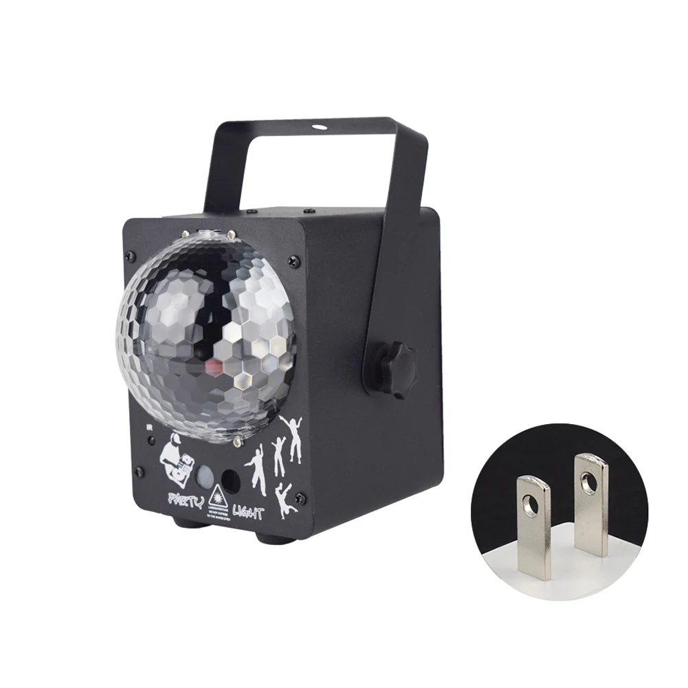 

Holiday Disco Projector 60 Patterns KTV Bar RGB Party Remote Control Stage Light Magic Ball DJ Effect Lamp Led