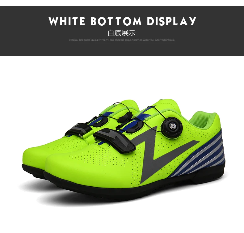 HOT MTB Road bicycle men and women Ventilation shoes Suitable for Black red green mountain road universal Cycling shoes