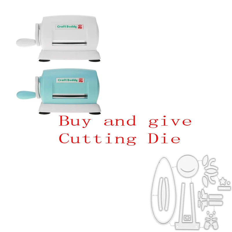  Practical DIY Die-Cut Machine Handmade Gift Paper Cutting Embossing Machine Home Scrapbooking Cutte