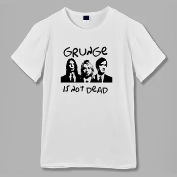 

grunge rock is not dead come as you are smells like teen spirits men women t shirt raglan ringer short sleeves O neck tee tops