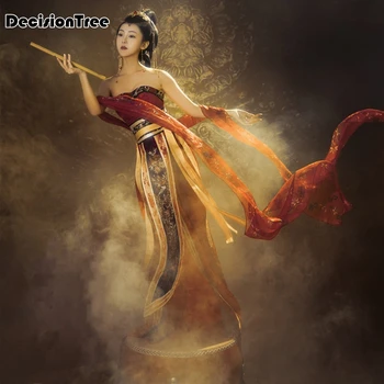 

2020 women's ancient tang dynasty empress dress traditional hanfu cosplay clothing women chinese ancient costume