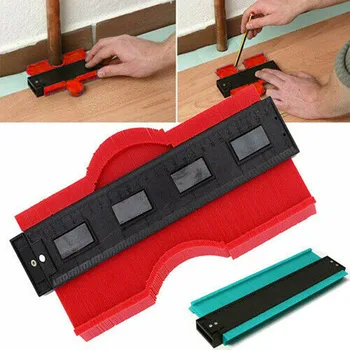 

9.8 Inch/250Mm Plastic Contour Copy Duplicator Circular Frame Profile Gauge Tool High quality makes measuring and cutting easier