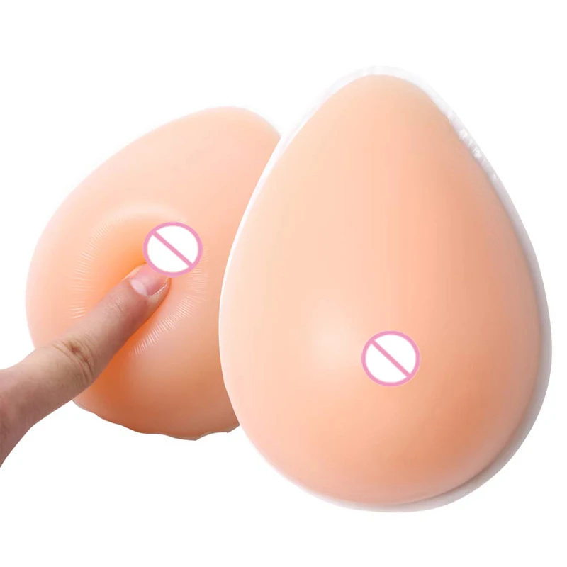 

Silicone Breast Forms Self Adhesive Fake Boobs Pad Artificial Mastectomy False Boobs Pad Ajusen for Crossdreser Tradensger
