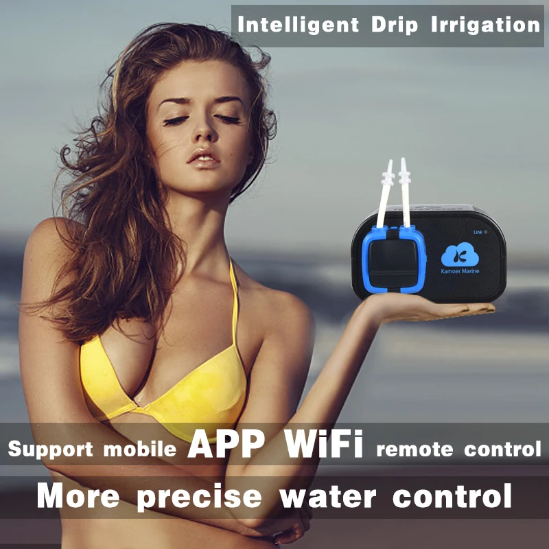 

2019 garden watering system mobile phone control intelligent automatic watering system for potted plants drip irrigation system