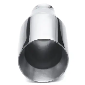 

Hot Universal Car Exhaust Muffler Pipe 58mm Inlet 101mm Outlet Exhaust Tip Tail Pipe Outlet Nozzle Stainless Steel