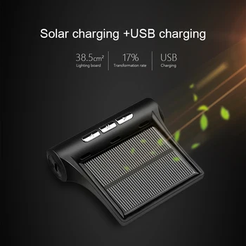 

Digital LCD Display Smart Car TPMS Tyre Pressure Monitoring System Tyre Pressure Warning Solar Power Auto Security Alarm Systems