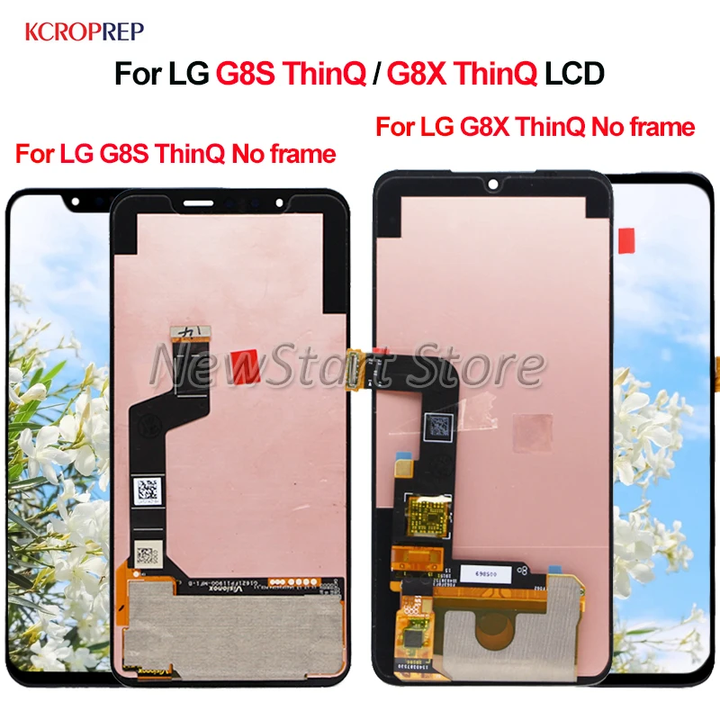 

For LG G8S ThinQ LCD For LG G8X ThinQ LCD Display Touch Screen Digitizer Assembly Replacement Accessory Parts For LG G8S G8X lcd