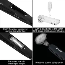 Профессиональный паровой выпрямитель для волос, керамический паровой утюжок для выпрямления волос, утюжок для выпрямления волос, пароварка, инструмент для укладки волос