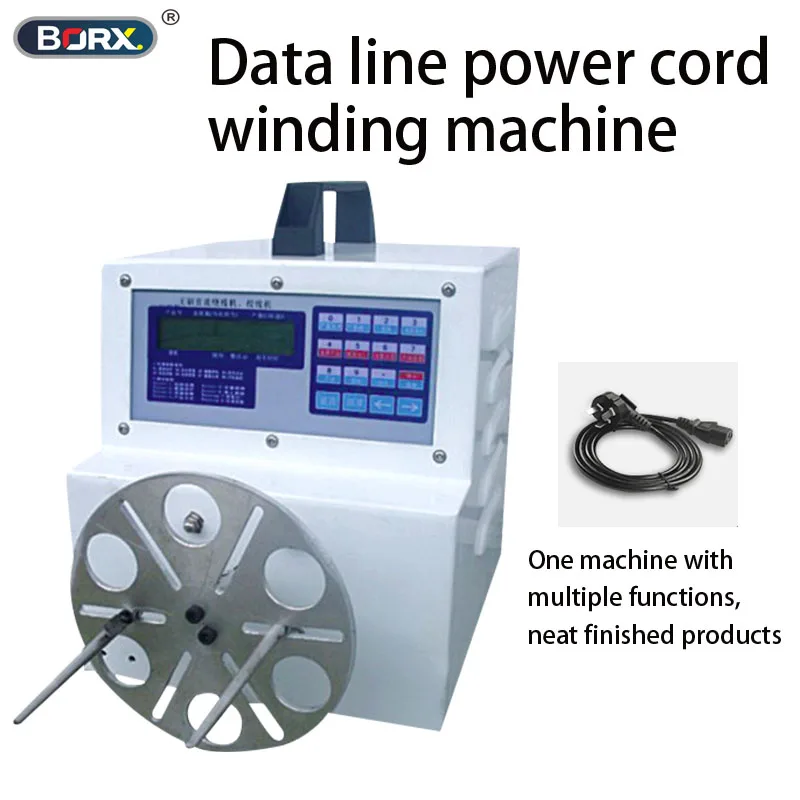 Round wire winding machine electric data cable winding tools High speed wire machine