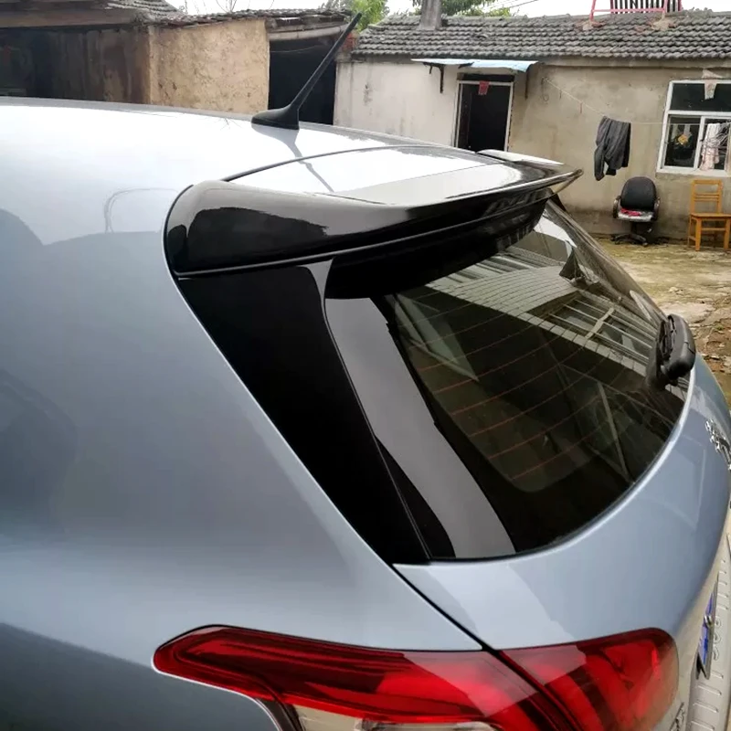 Для Peugeot 308S 2014 2016 высокое качество ABS Материал Задний спойлер праймер или DIY Цвет