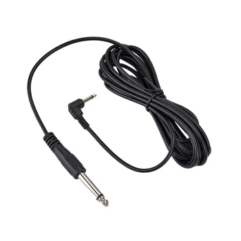 

3 Meter 3.5mm 1/4" Male to 6.35mm 1/8" Male Audio Cable Adapter Jack for Mixer Amplifier Electric Guitar Bass Organ