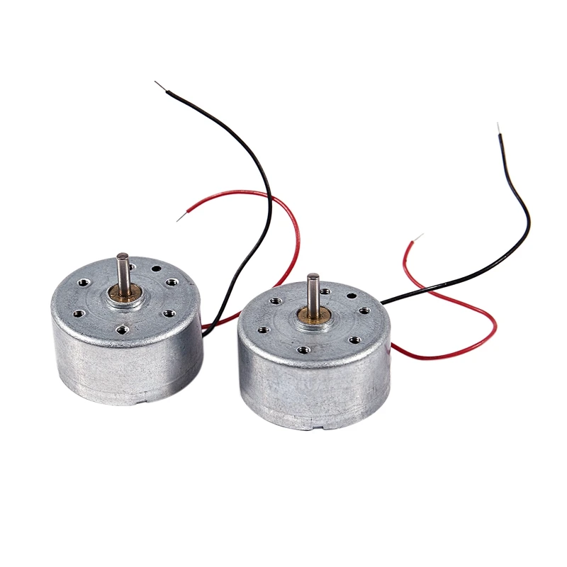 Мода 2pcs RC300 6000 об/мин DC 1 5 9 V микро мотор для CD DVD плеера|Шаговый двигатель| |