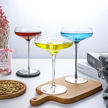 

Creative Lead free crystal glass cup handmade Cocktail glasses champagne glasses wedding glasses Bar Party Home decoration