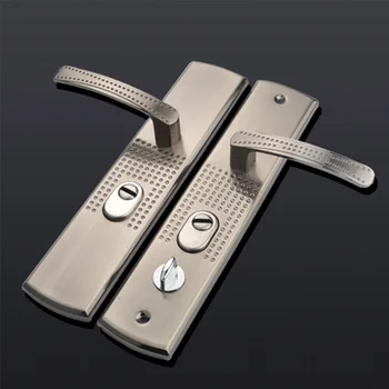 

1 Set of practical Thickened to widen the panel door handle anti-theft security lock for furniture door lock accessories