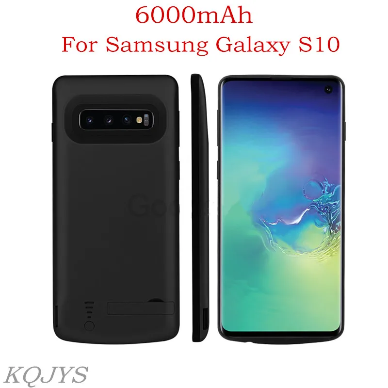 

KQJYS External Power Bank Battery Charger Cases for Samsung Galaxy S10 Battery Case Portable Backup Charging Cove for Galaxy S10