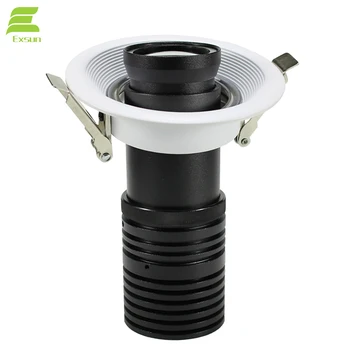 

Indoor 20W HD LED Embedded Logo gobo Projector Custom Logo Advertising Projection Lamp