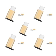 1/5 шт Micro USB к type-C usb-адаптер переходник Кабель для передачи данных для Xiaomi Redmi K20 huawei P20 30 samsung htc One Plus 7