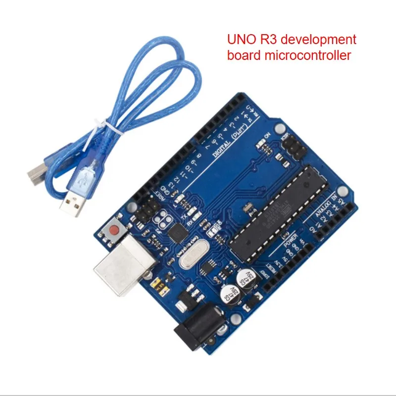 Макетная плата Arduino R3 UNO микроконтроллер обновленная версия стартовый набор с usb