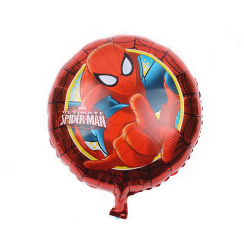 10 шт. воздушные шары супергероев, Мстители, Человек-паук, Бэтмен, фольгированные воздушные шары, детские украшения для дня рождения, Детские Классические игрушки