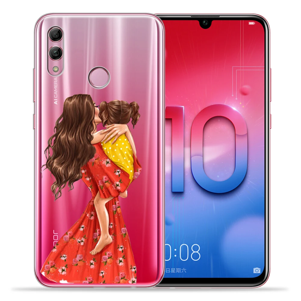 Для huawei Honor 20 Pro V20 мама для девочек и мальчиков детские чехол 8x9 Lite 10 9 8 8x 8c 8Lite 7A 7C 5 7