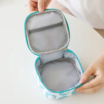 

Mini Cosmetic Bags Sanitary Napkins Storage Bag Small and Charming Easy to Carry for Home Outdoor Travel Waterproof Storage Bags