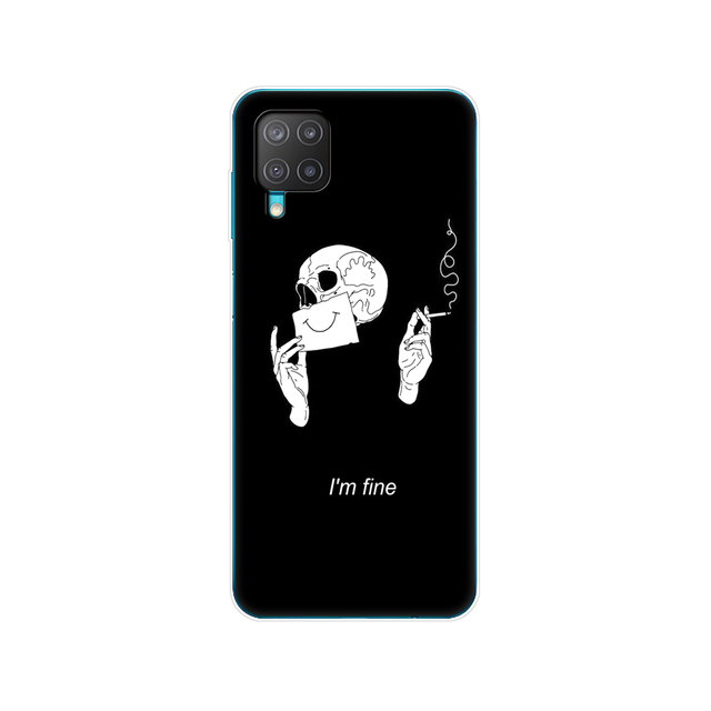 Samsung M12 Case Phone Back Cover For Samsung Galaxy M12 GalaxyM12 M 12 m127 Soft Case Tpu Silicon Bumper Funda 6.5inch