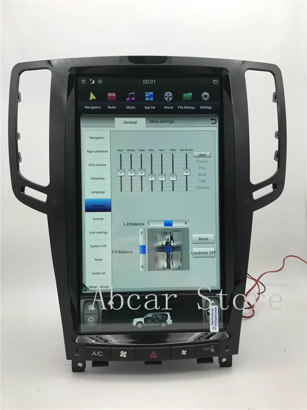 13,6 дюймов Tesla стиль Android 8,1 автомобильный dvd-плеер gps навигация для infiniti G25 G37 2007-2013 ips carplay HDMI радио 6 ядер