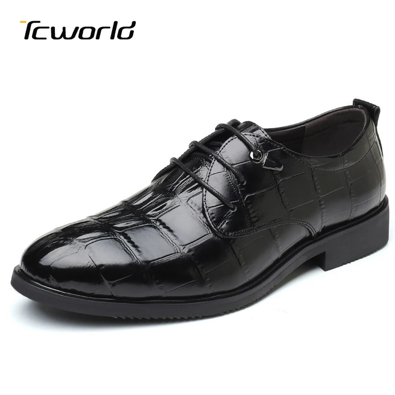 R2669Black Классические Мужские модельные туфли; кожаная официальная обувь; Роскошные деловые мужские лоферы-оксфорды; модные мокасины размера плюс; homme - Цвет: R2669Black