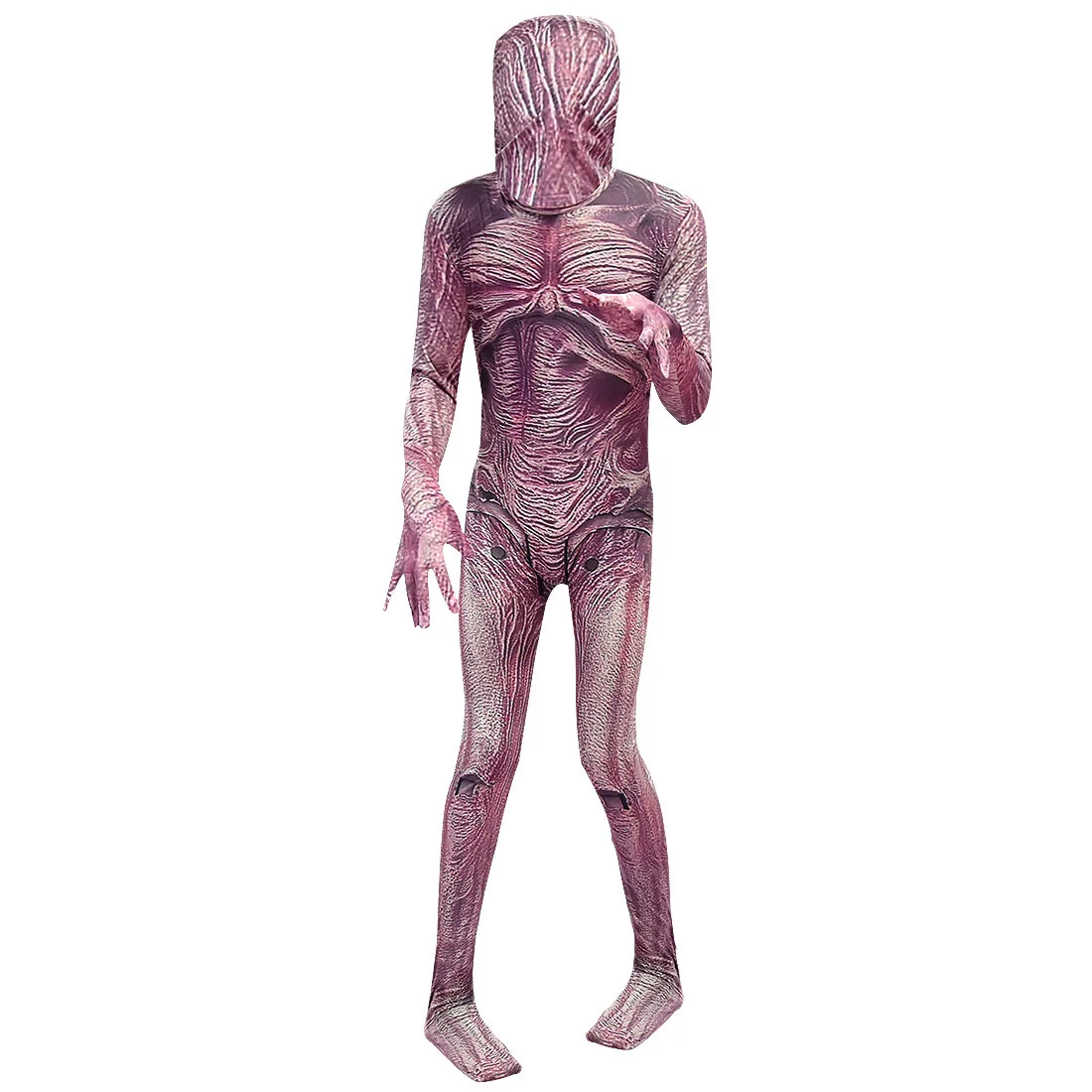 Demogorgon Детские Взрослые костюмы на Хэллоуин Зомби человек-пожиратель цветок страшная крепостная Косплей карнавальные вечерние жуткая одежда маска
