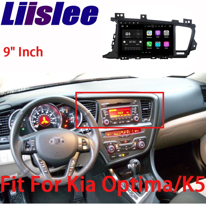 Liislee Android автомобильный навигатор GPS для Kia Optima/K5 2012 ~ 2016 аудио видео HD сенсорный