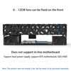6 Cards 8 Cards 12 Cards Graphics Card Fixing Bracket Open Dual Power Supply GPU Graphics Card Cooling Frame Fixing Frame 4