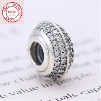 

TIF 100% 925 sterling silver DIY beads suitable for original Pandor charm bracelet jewelry