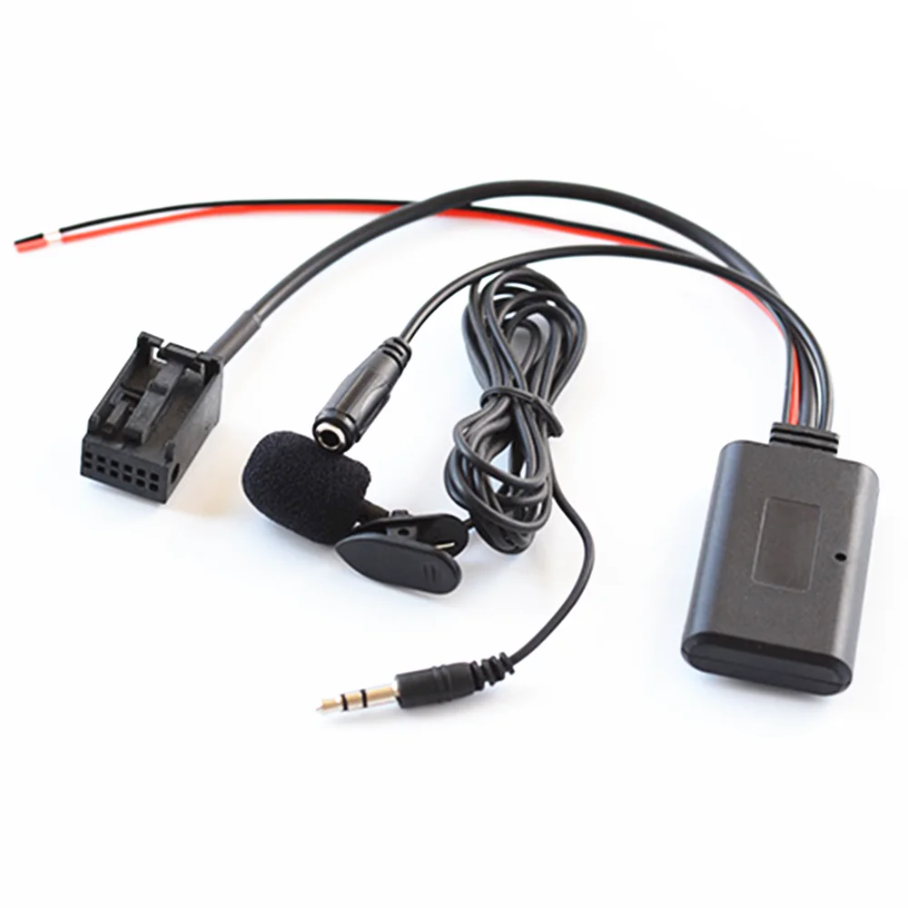 Автомобильный Bluetooth AUX адаптер беспроводной аудио телефонный звонок Hands Free