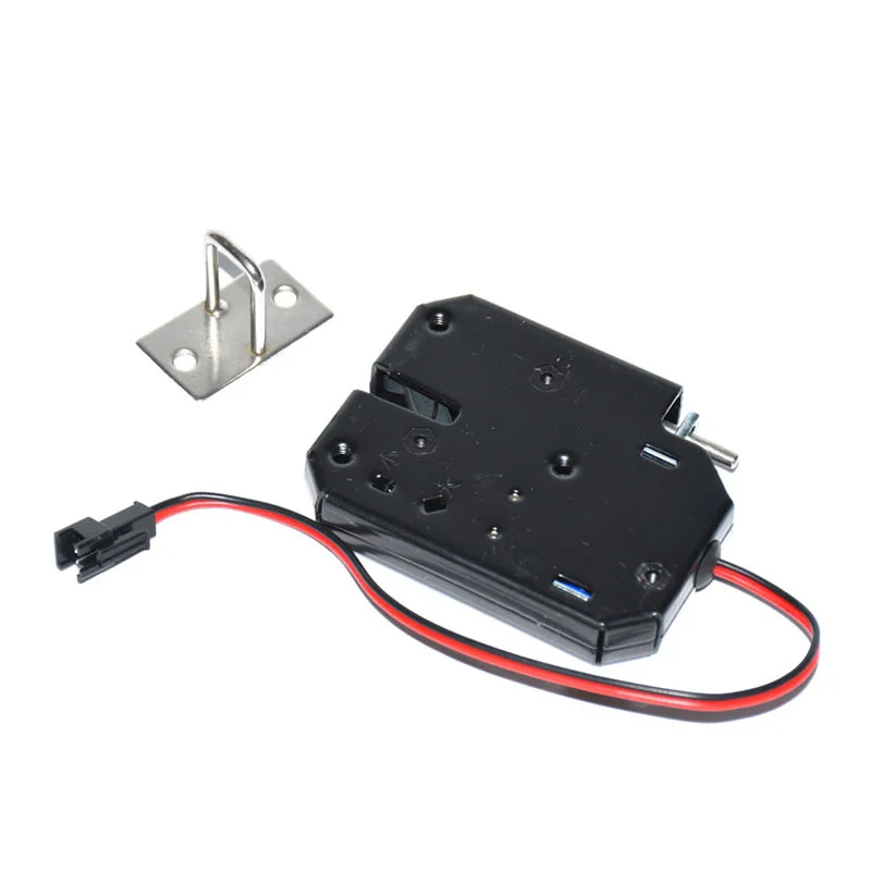 

Электромагнитный электрический замок для 12 В постоянного тока, мини-замок с электрическим управлением, замок для шкафа с одной розеткой