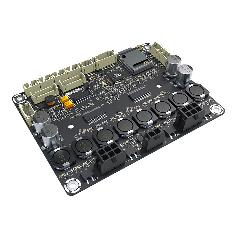 WONDOM JAB4-4X30 와트 클래스 D 오디오 앰프 보드 ADAU1701 DSP 및 BLUETOOTH VER5.0 오디오 4.0/2.1/2.0 시스템 용