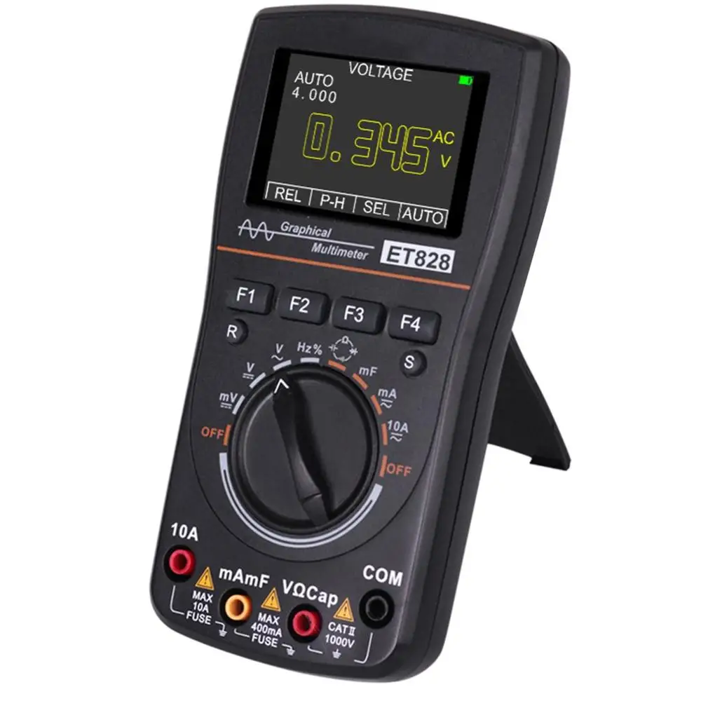Digital Multimeter Oscilloscope 2 in 1 High Definition Intelligent Graphical Dual Channel Portable Dropship | Инструменты