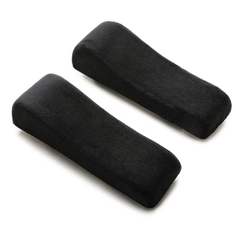 chair cushions 1PC Memory Foam Chair Armrest Pads Black Grey Computer Chair Armrest Cushion Relief Elbows Forearm Pressure Pad For Home Offiice orange cushions