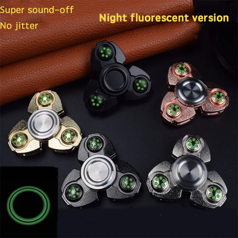 

Alloy Trefoil Hand Spinner EDC Rotate Toy Anxiety Relieve Reduce Pressure Adults Kid Relieve Autism Anxiety Stress Toy