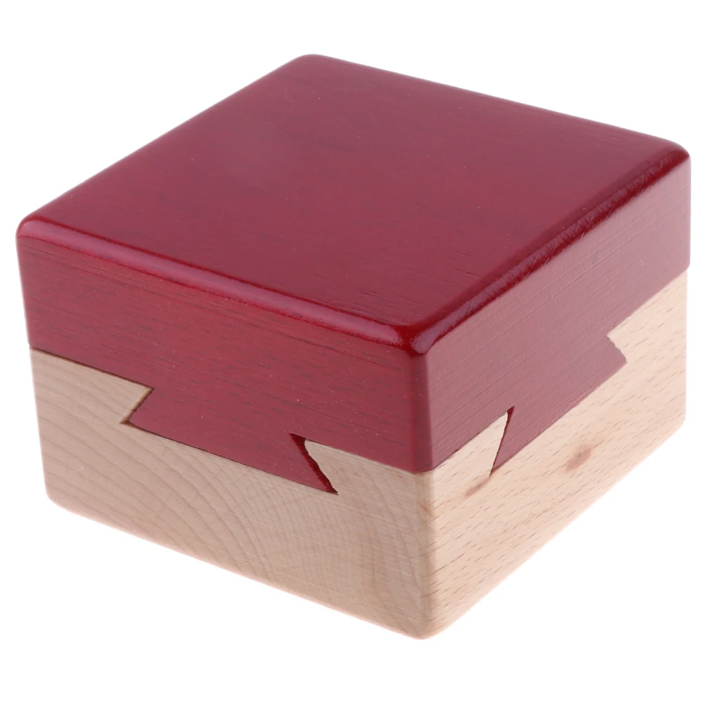 Magic Wooden Puzzle Lock Puzzle Box Geheime Holzkiste Lernspielzeug IQ Training 
