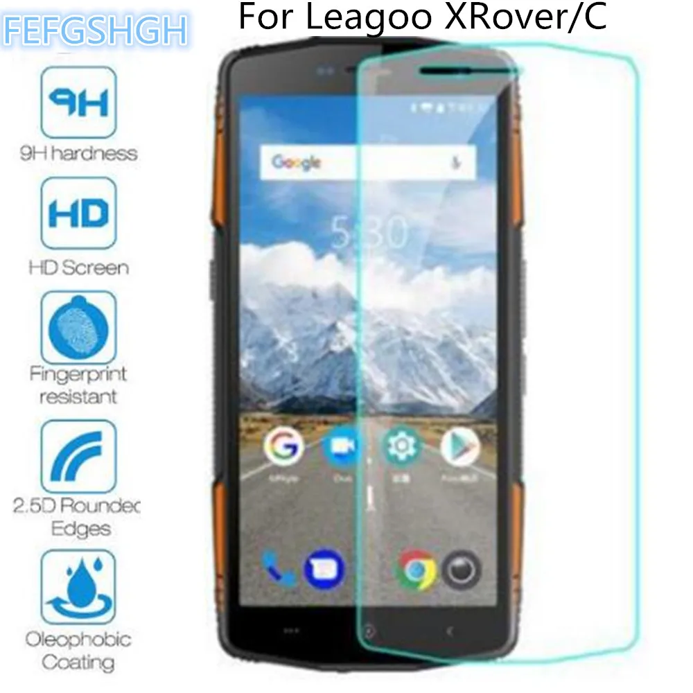9H 2.5D Закаленное стекло для Leagoo XRover Взрывозащищенная Защита экрана C защитная