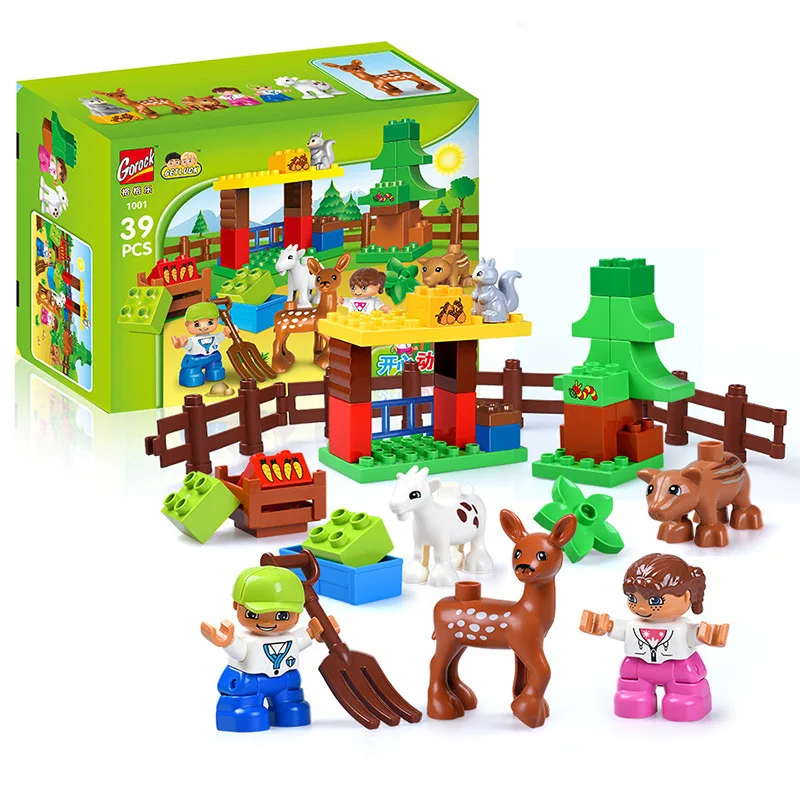

Princess Music Children ENLIGHTEN Large Particles Wood Educational Assembled Scene Building Blocks GIRL'S And BOY'S Early Educat