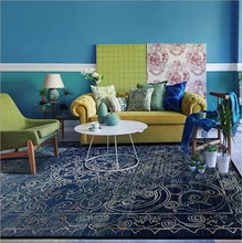 Турецкий стиль, мягкие, приятные на ощупь ковры для спальни и ковры для дома, гостиной, коврики для домашнего декора, напольный коврик, большой ковер