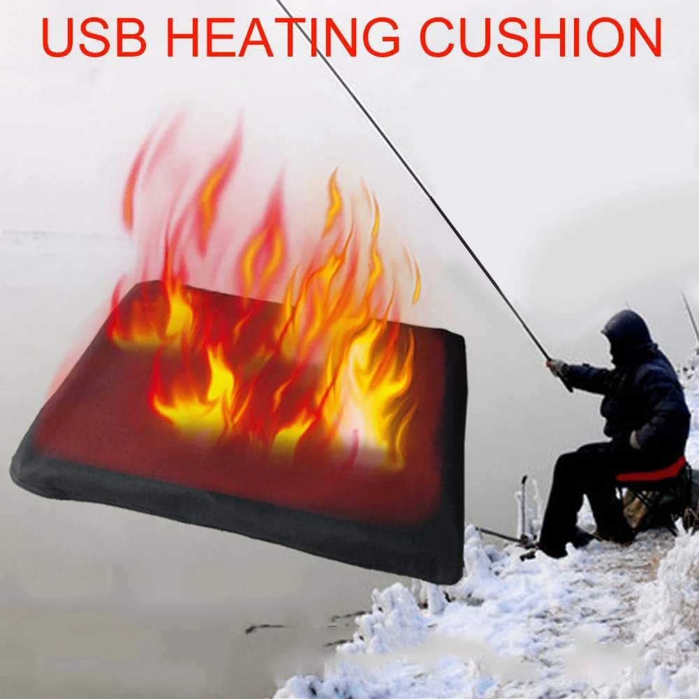 Регулируемая грелка USB портативная надувная нагревательная Подушка