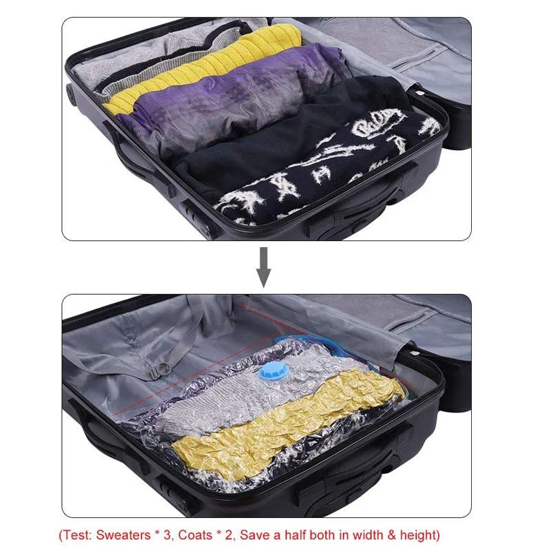 Электрический вакуумный упаковщик воздушный насос для хранения для домашнего путешествия одежда одеяла еда Sous Vide вакуумная упаковка пакеты для хранения еды