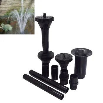 

8/9 Pcs Fountain Pump Nozzle Set Water Spray Heads for Pond Fountain Submersible Pump Pool