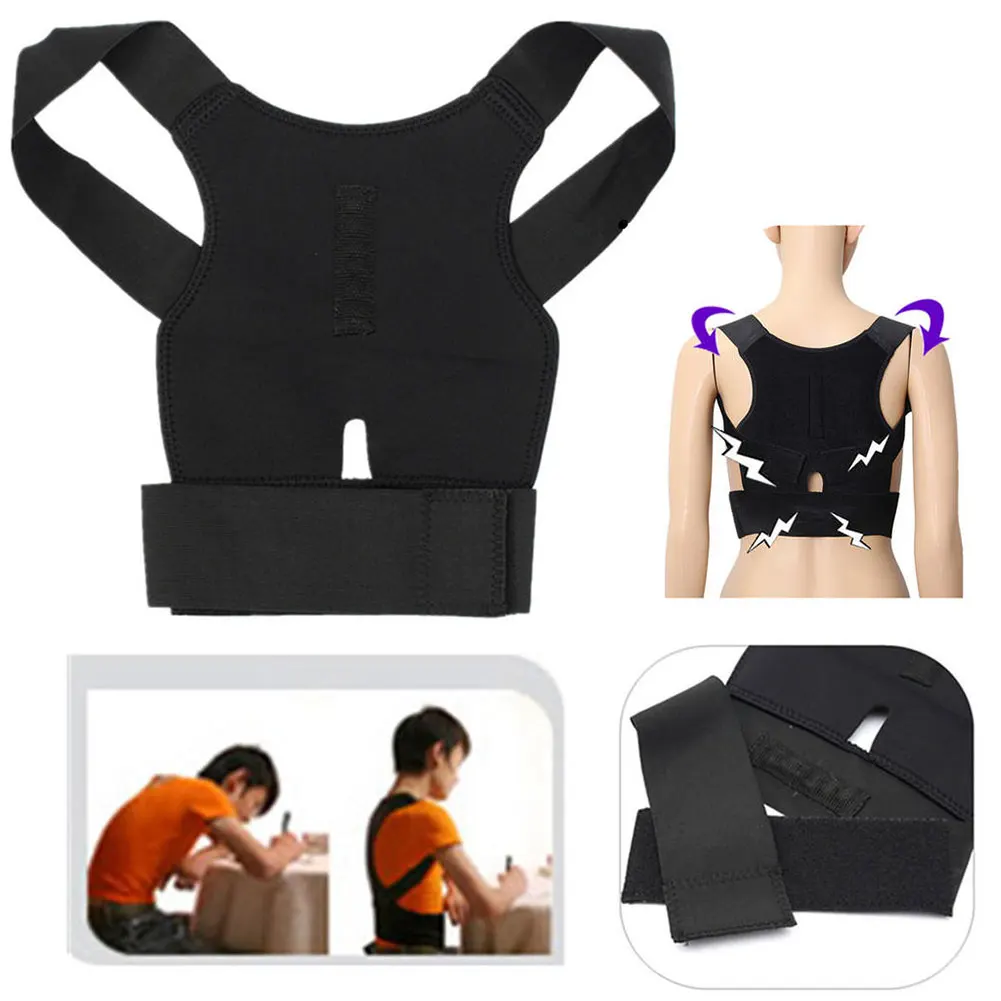 Регулируемый Неопреновый Bady Shaper Корректор осанки Brace Плечо Назад ортодонтический пояс для мужчин женщин брекеты