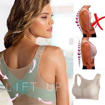 

Posture Corrector Lift Up Bra Breathable Underwear Shockproof Sports Support Vest Bras TC21