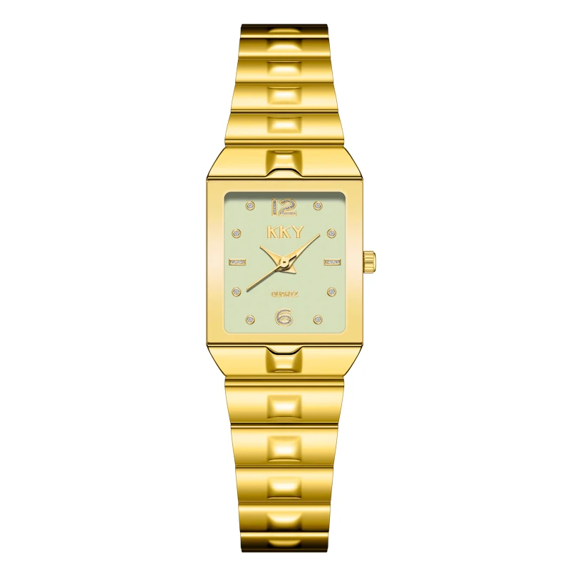 New Hotest Sale Creative Couple Watch 2022 Men's Women Watches KKY Brand Luxury Quartz Female Clock Waterproof lovers WristWatch 