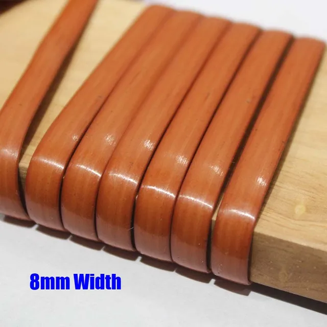 10 Meters PE Gradient Flat Synthetic Rattan Material Roll Handmade Weaving Rope Repair Furniture Bed Sofa Chair Table Basket 12