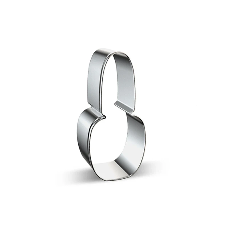 Cookie Cutter Stainless Steel Makeup Tools Biscuit Mould Lipstick Perfume Shape Fondant Cake Mold 3D Pastry